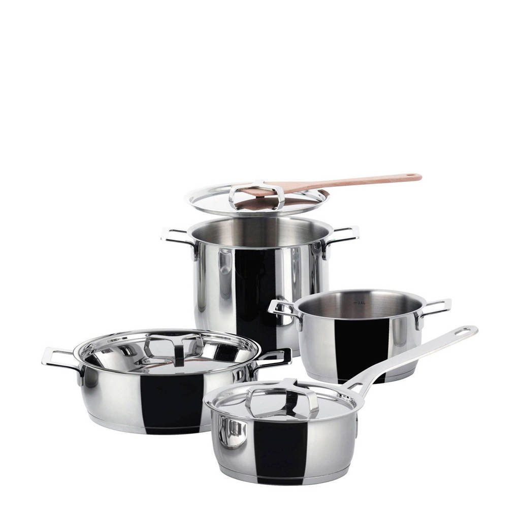 Alessi pannenset Pots&Pans (4-Delig)