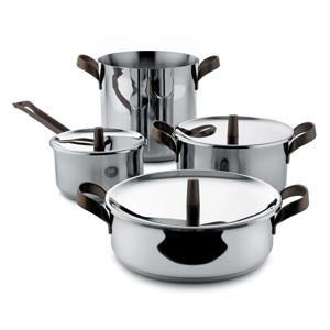  Pannenset Edo - PU100S7 - 4 delige set - door Patricia Urquiola