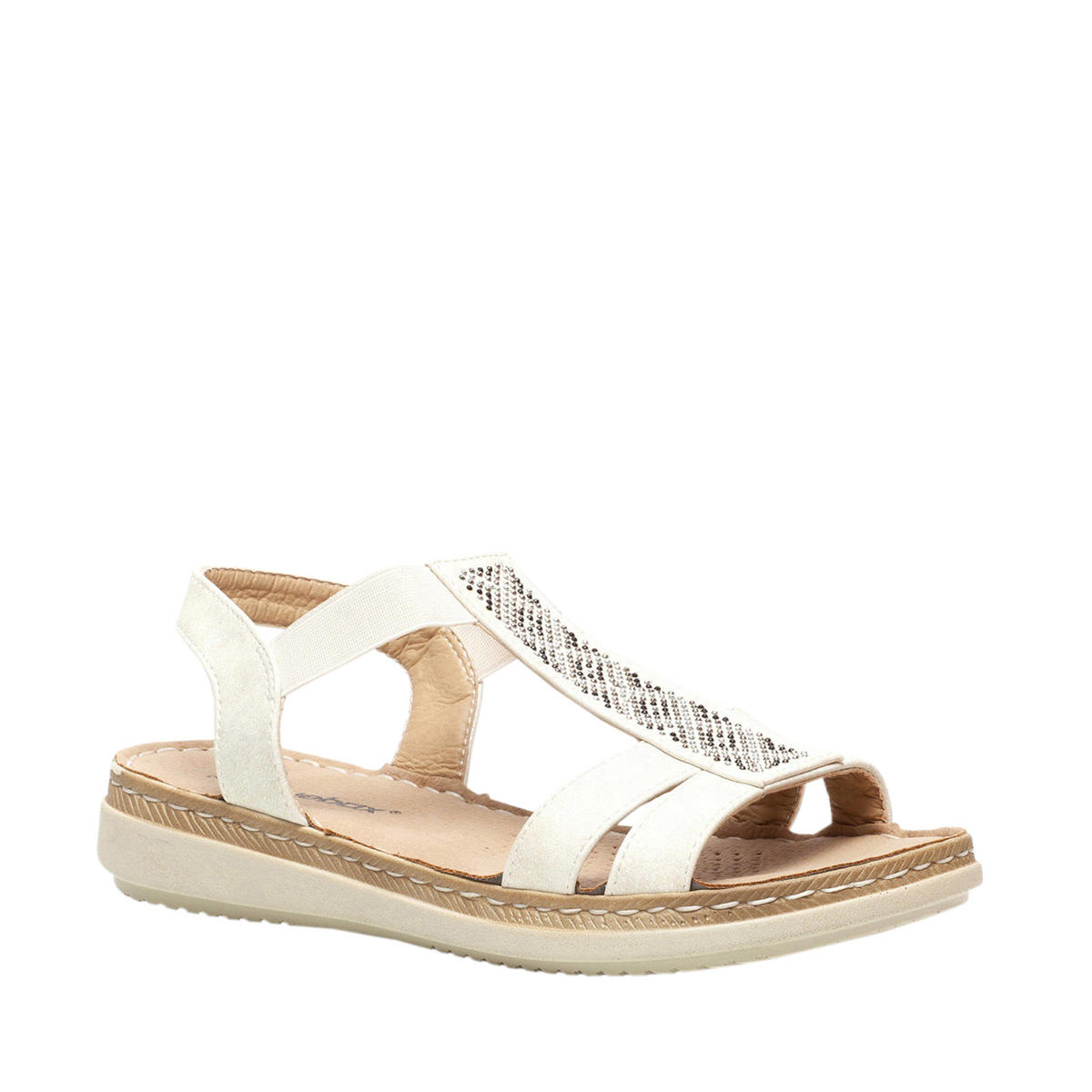 Scapino sandalen wit kopen? Morgen in huis wehkamp