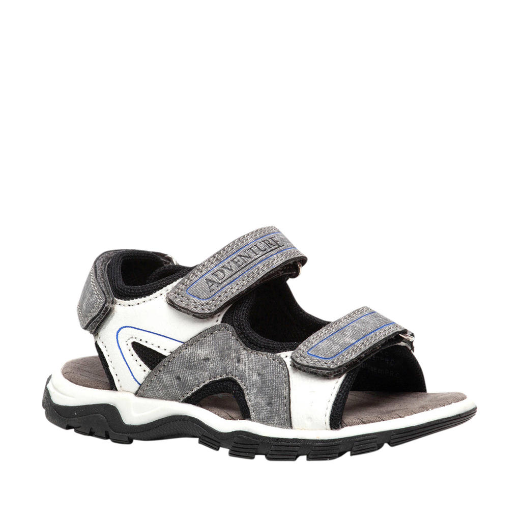 Scapino sandalen grijs/wit