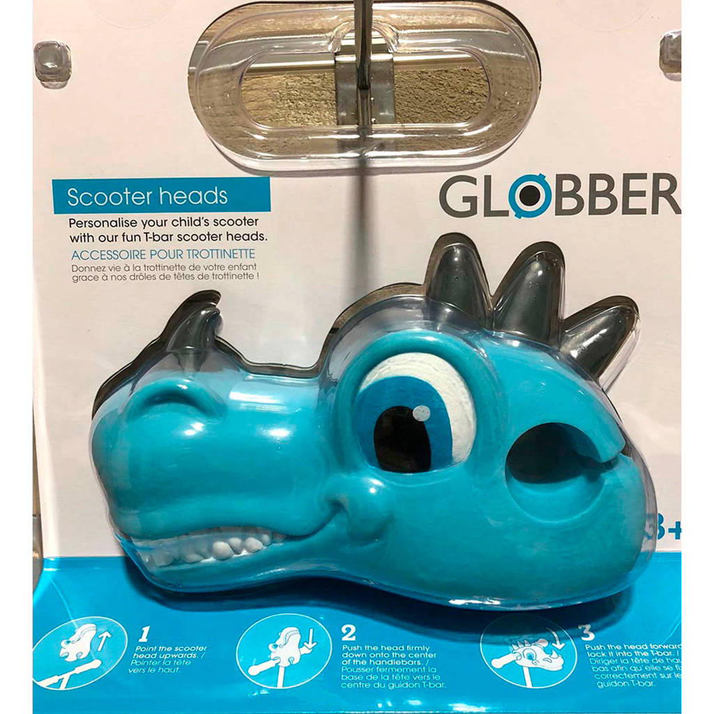 Globber Scooter Head Dino blue