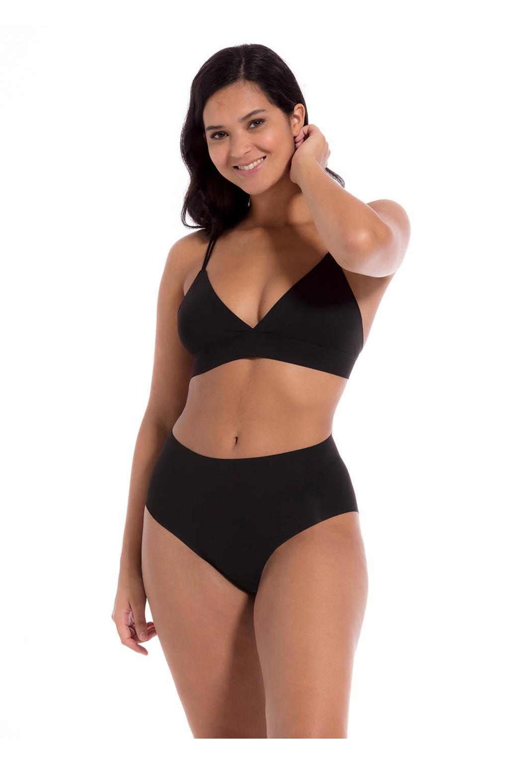 MAGIC Bodyfashion seamless slip Dream Organics (set van 2) zwart