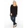 YOEK longsleeve van travelstof DOLCE zwart