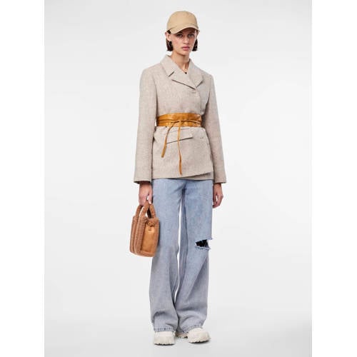 PIECES wikkelriem PCVIBS cognac afbeelding
