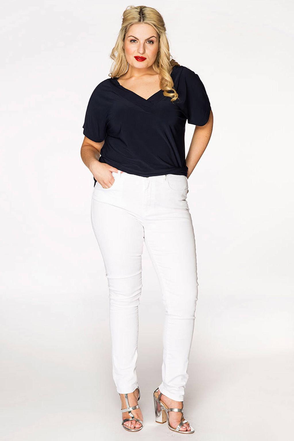 YOEK high waist shaping skinny jeans wit