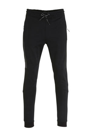 slim fit joggingbroek zwart