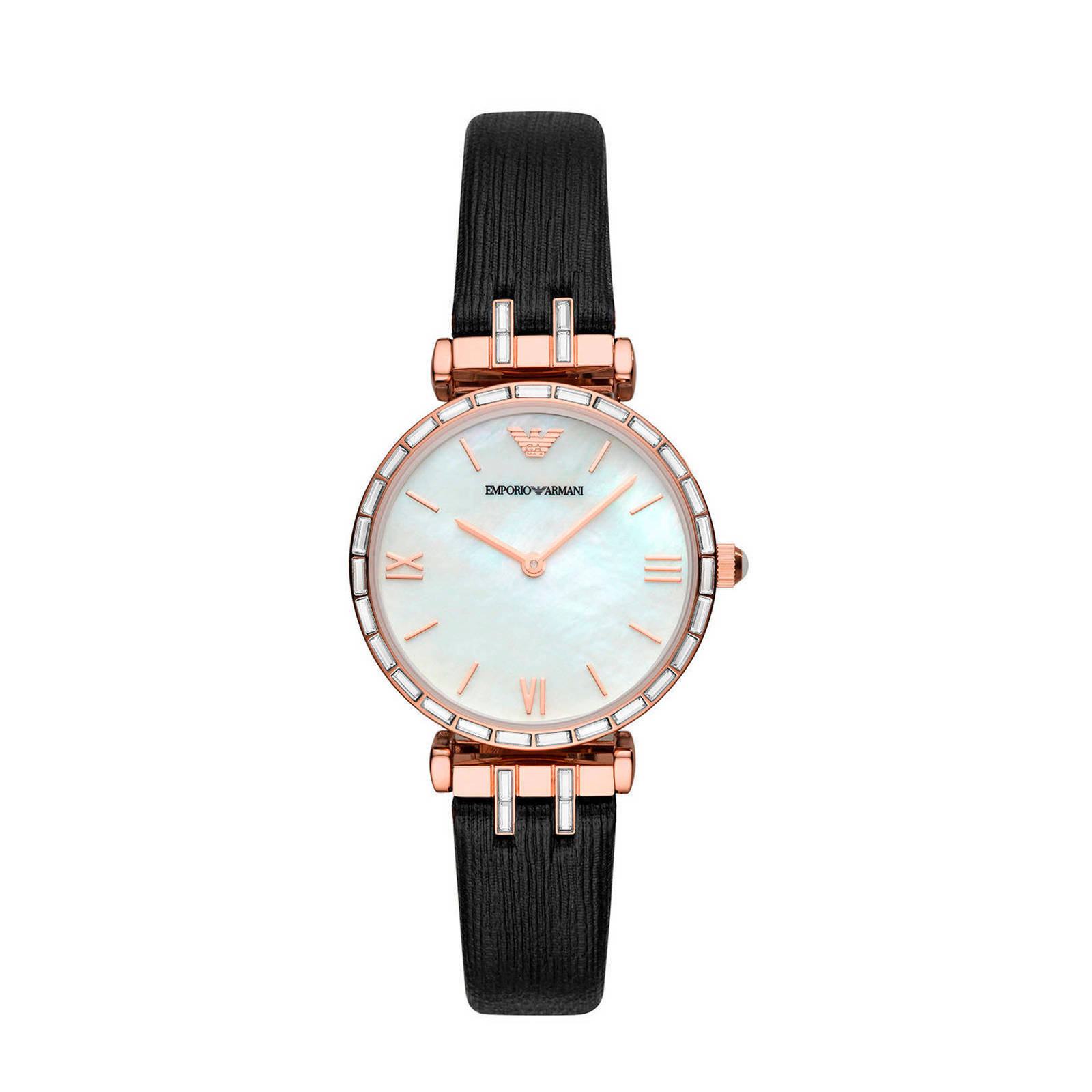 Emporio Armani horloge AR11295 zwart | wehkamp