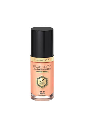 Facefinity All Day Flawless 3-in-1 Liquid Foundation - 064 Rose Gold