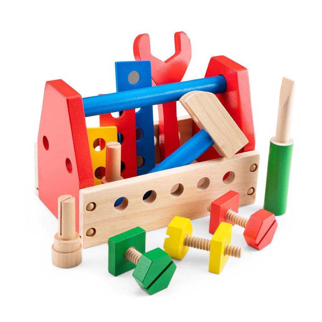 New Classic Toys houten gereedschapskist