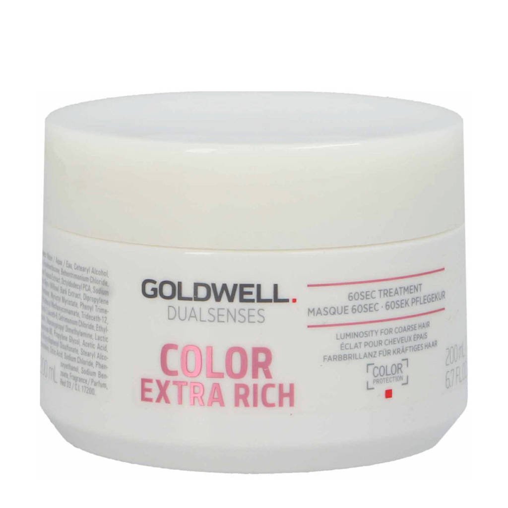 Goldwell Dual Senses Color ExtraRich 60S Treatment haarmasker - 200 ml