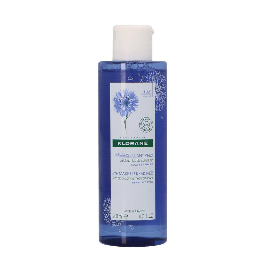 Klorane Korenbloem oog make-up remover - 200 ml