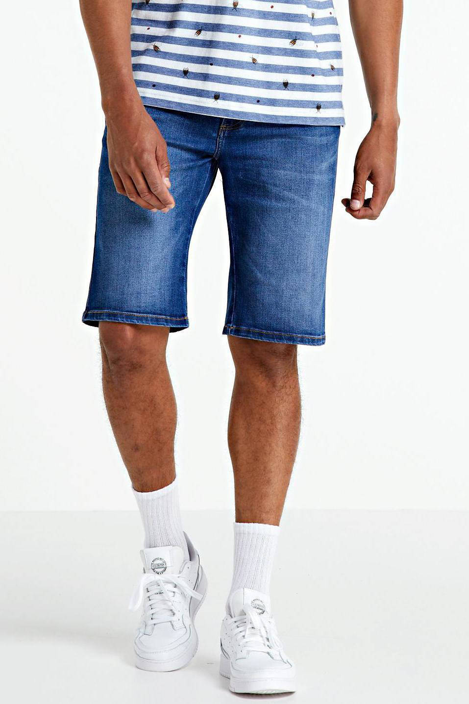 State of Art regular fit jeans short Monza kobalt | wehkamp