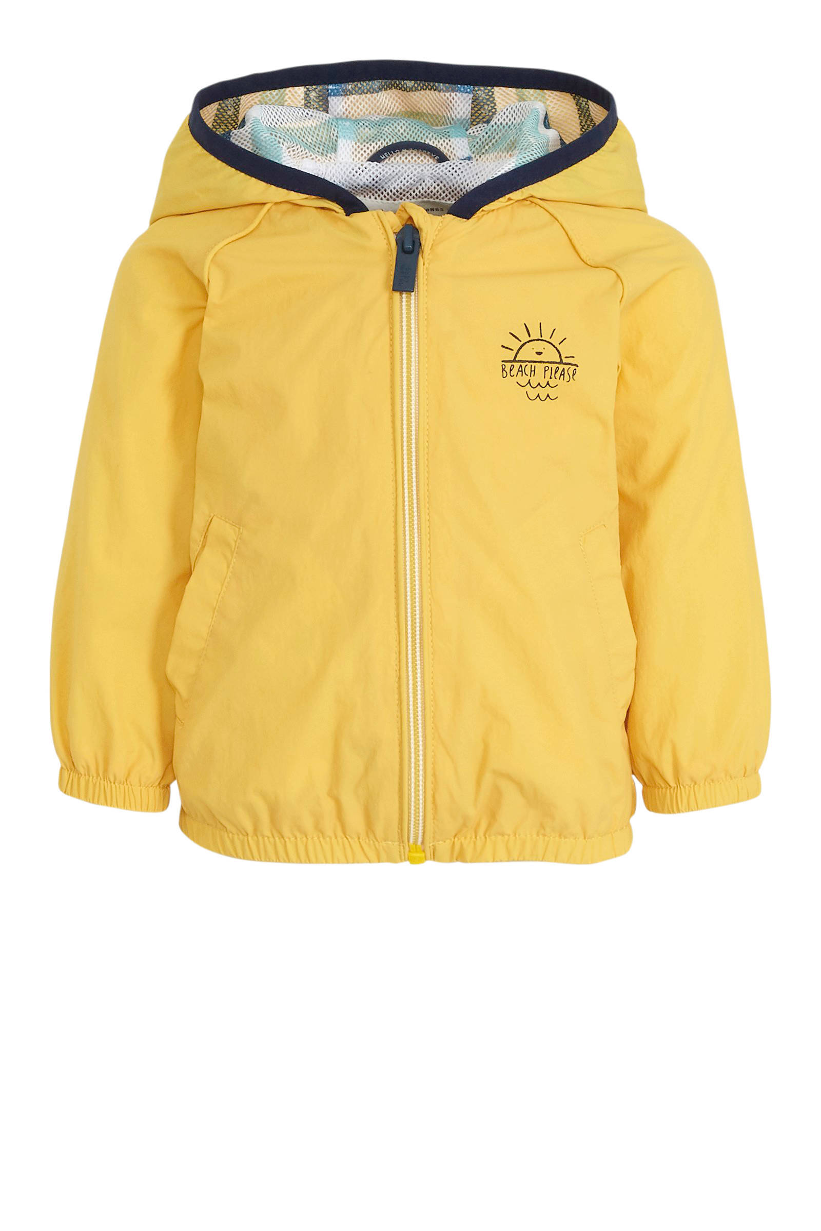 C&A Baby Club baby zomerjas met printopdruk geel wehkamp