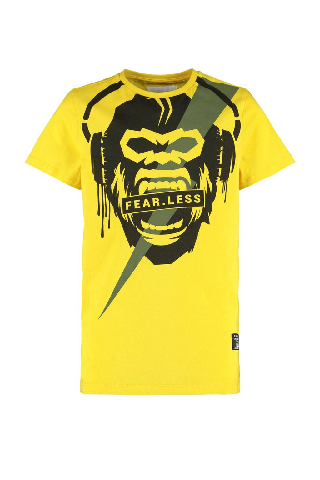 olifant aardolie Sneeuwwitje CoolCat Junior T-shirt met printopdruk geel | wehkamp