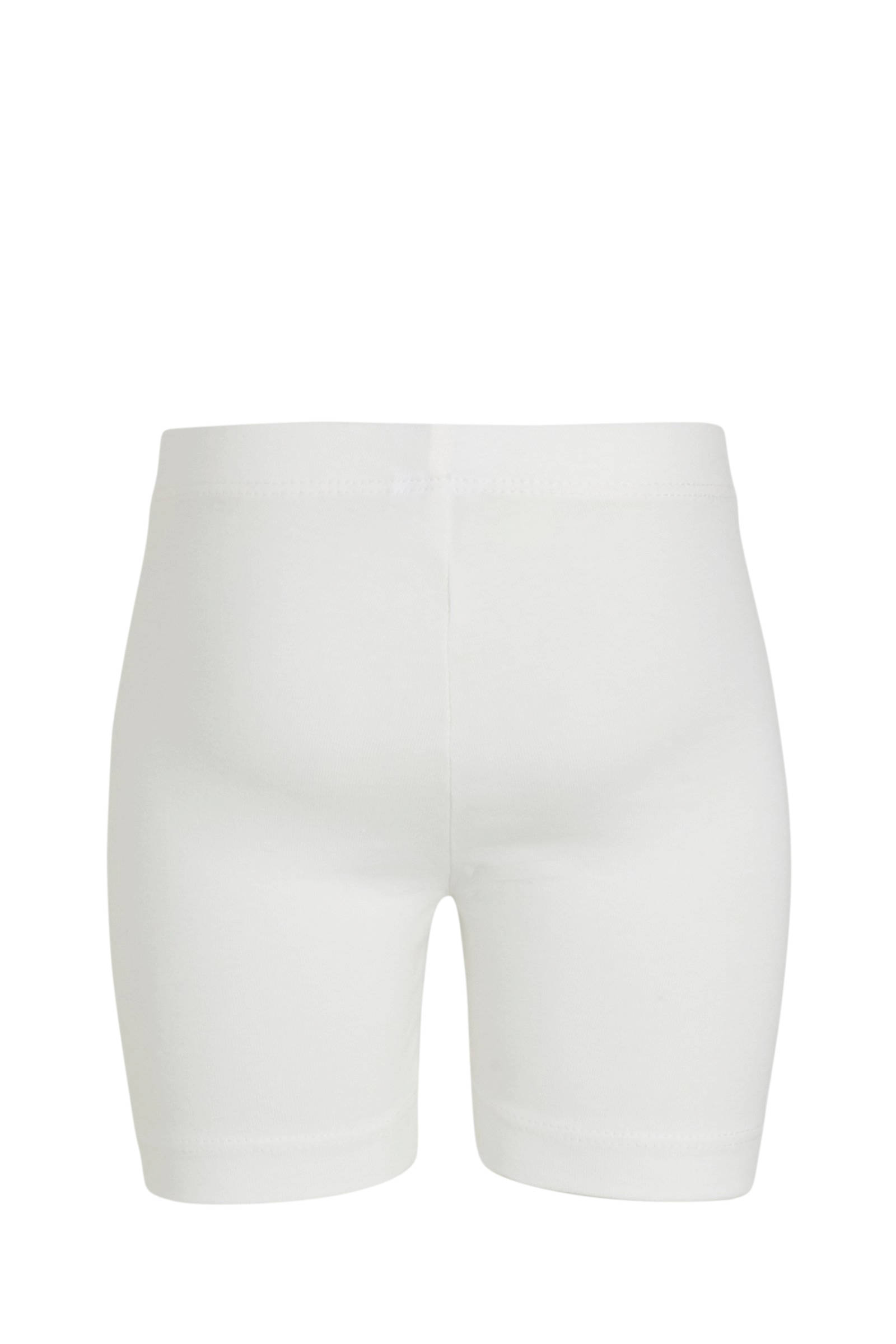 C\u0026A Palomino skinny biker short - set van 3 wit/roze/blauw | wehkamp