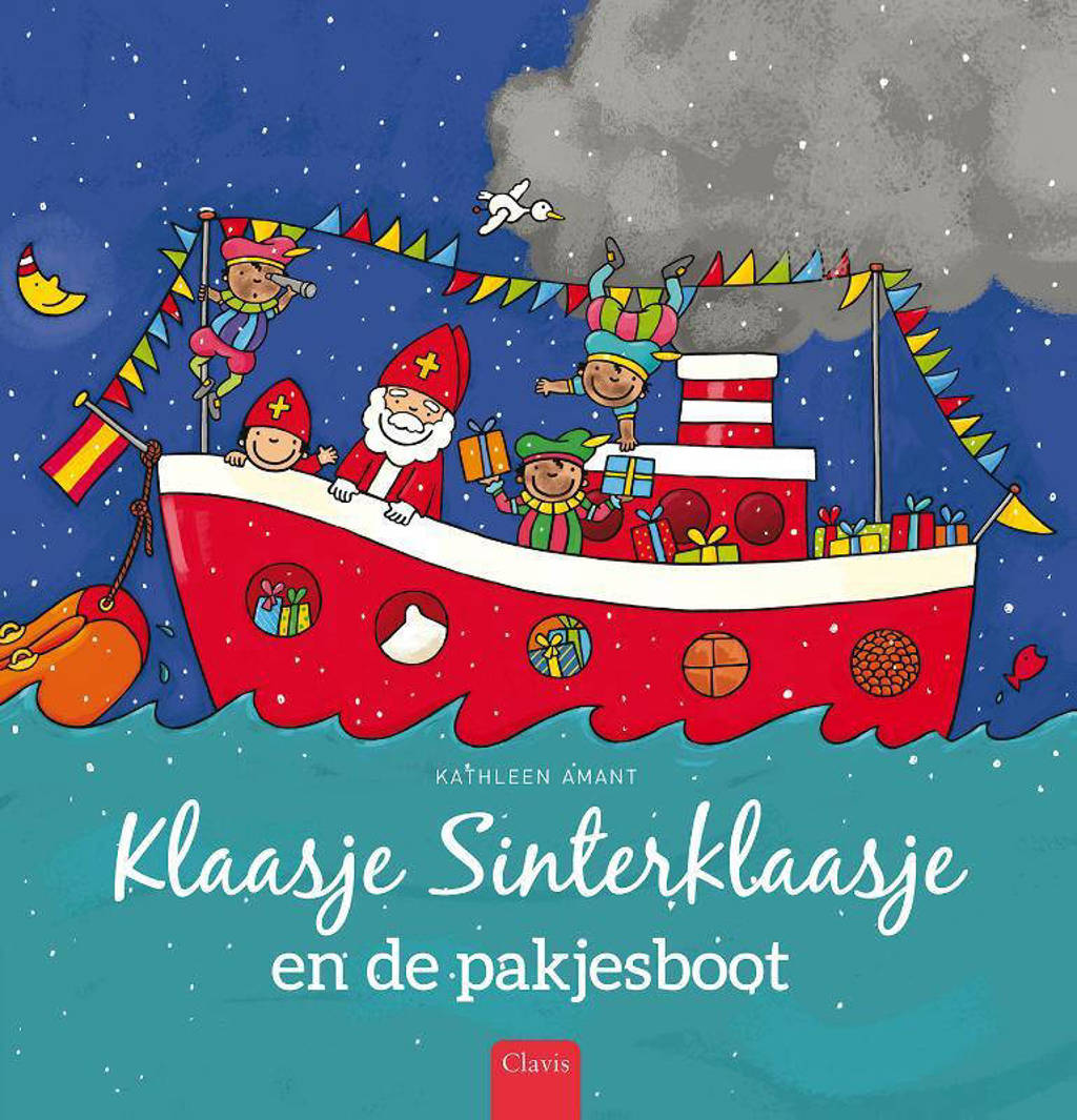 Klaasje Sinterklaasje en de pakjesboot - Kathleen Amant