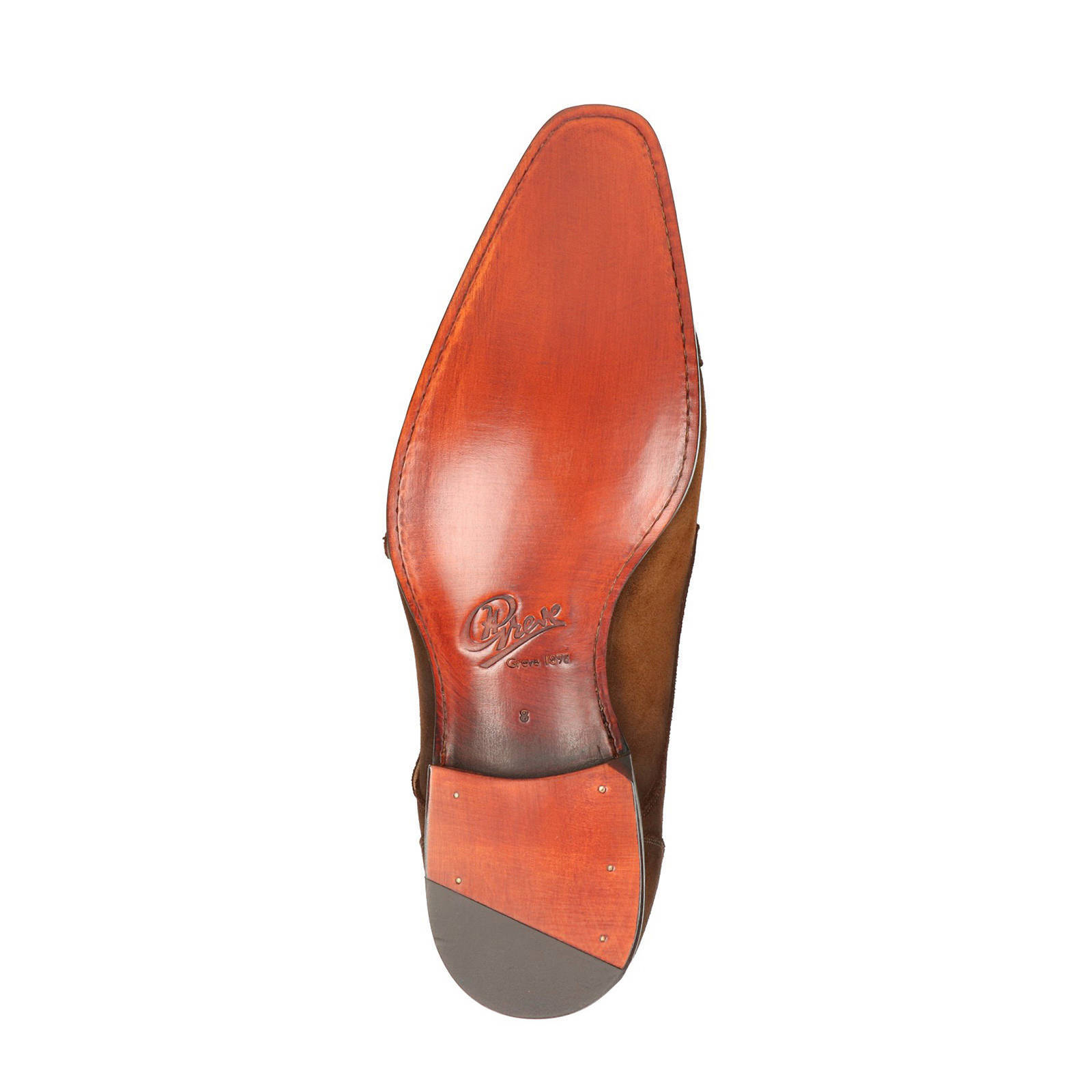 Greve Magnum suède gespschoenen cognac | wehkamp