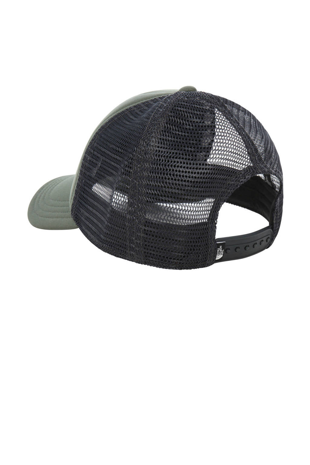The North Face Logo Trucker Pet Kaki Zwart Wehkamp