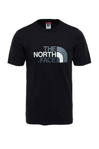 The North Face T-shirt Easy zwart/grijs, Zwart/grijs