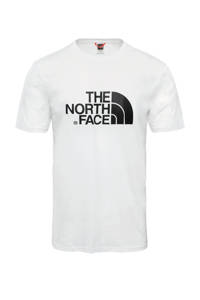The North Face T-shirt Easy wit/zwart, Wit/zwart