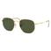 Ray-Ban zonnebril HEXAGONAL goudkleurig