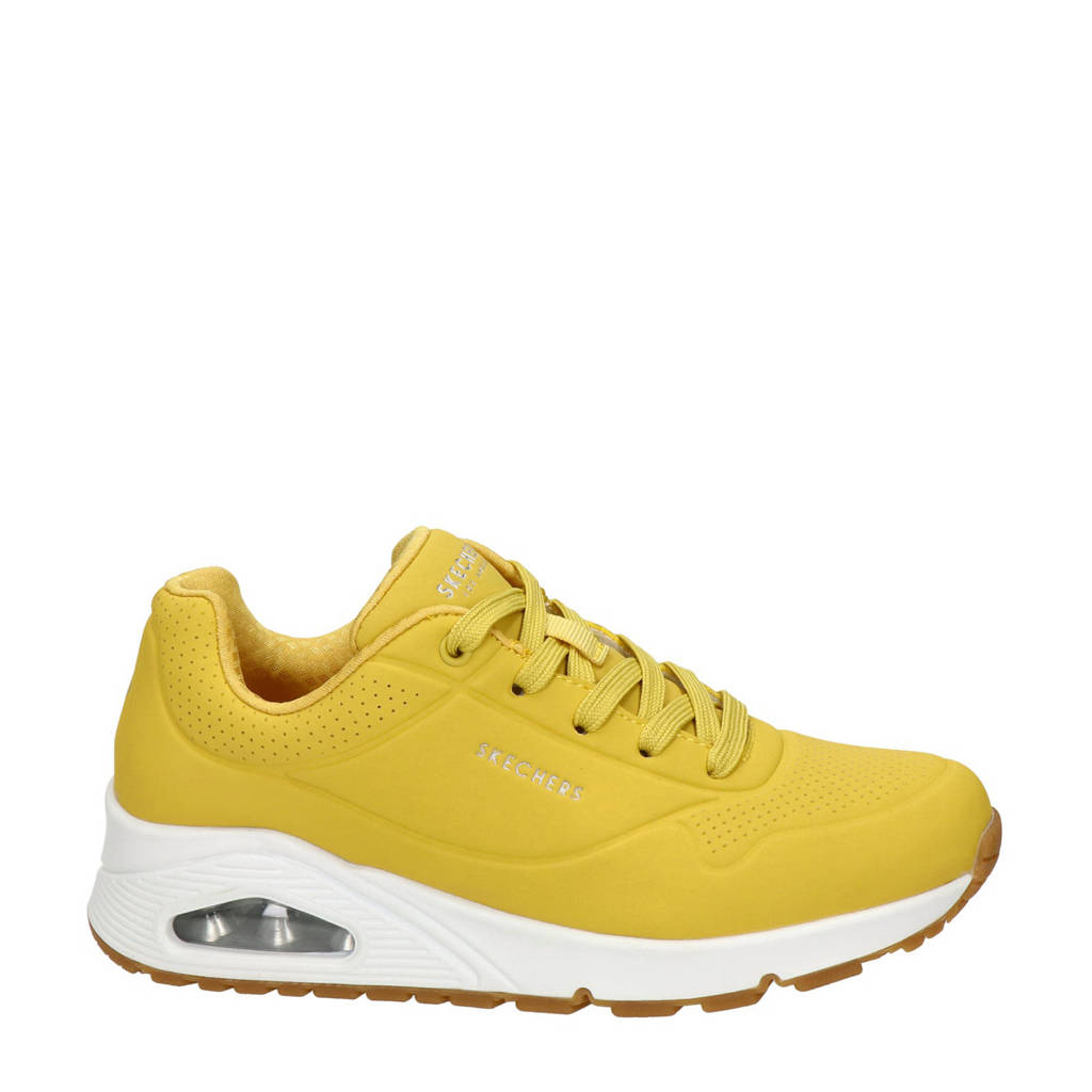 Vertrek merk Misleidend Skechers Street Uno sneakers geel | wehkamp