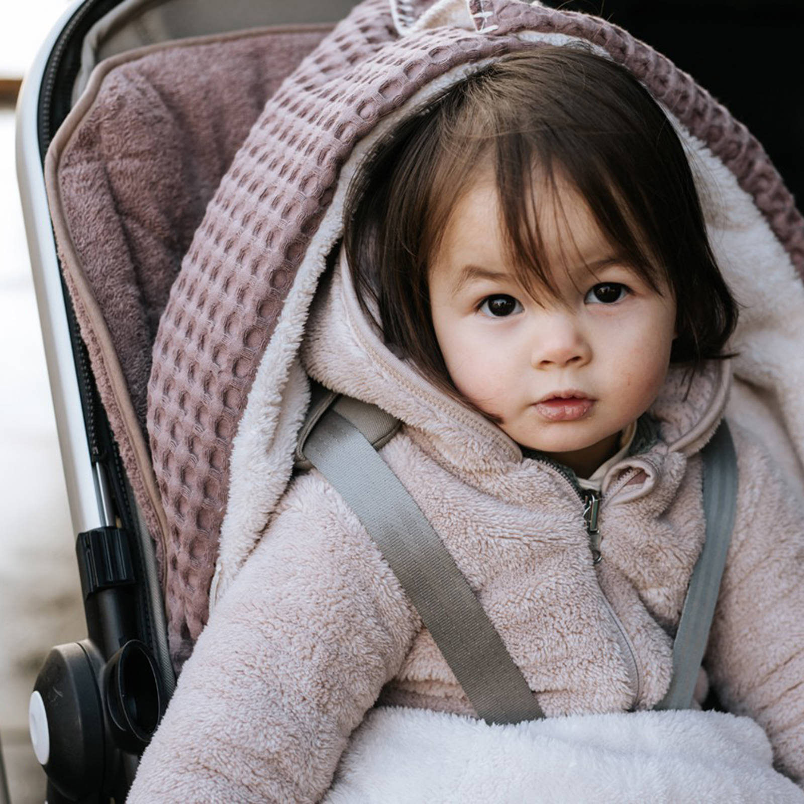 Koeka Oslo buggy voetenzak plum/pebble | wehkamp