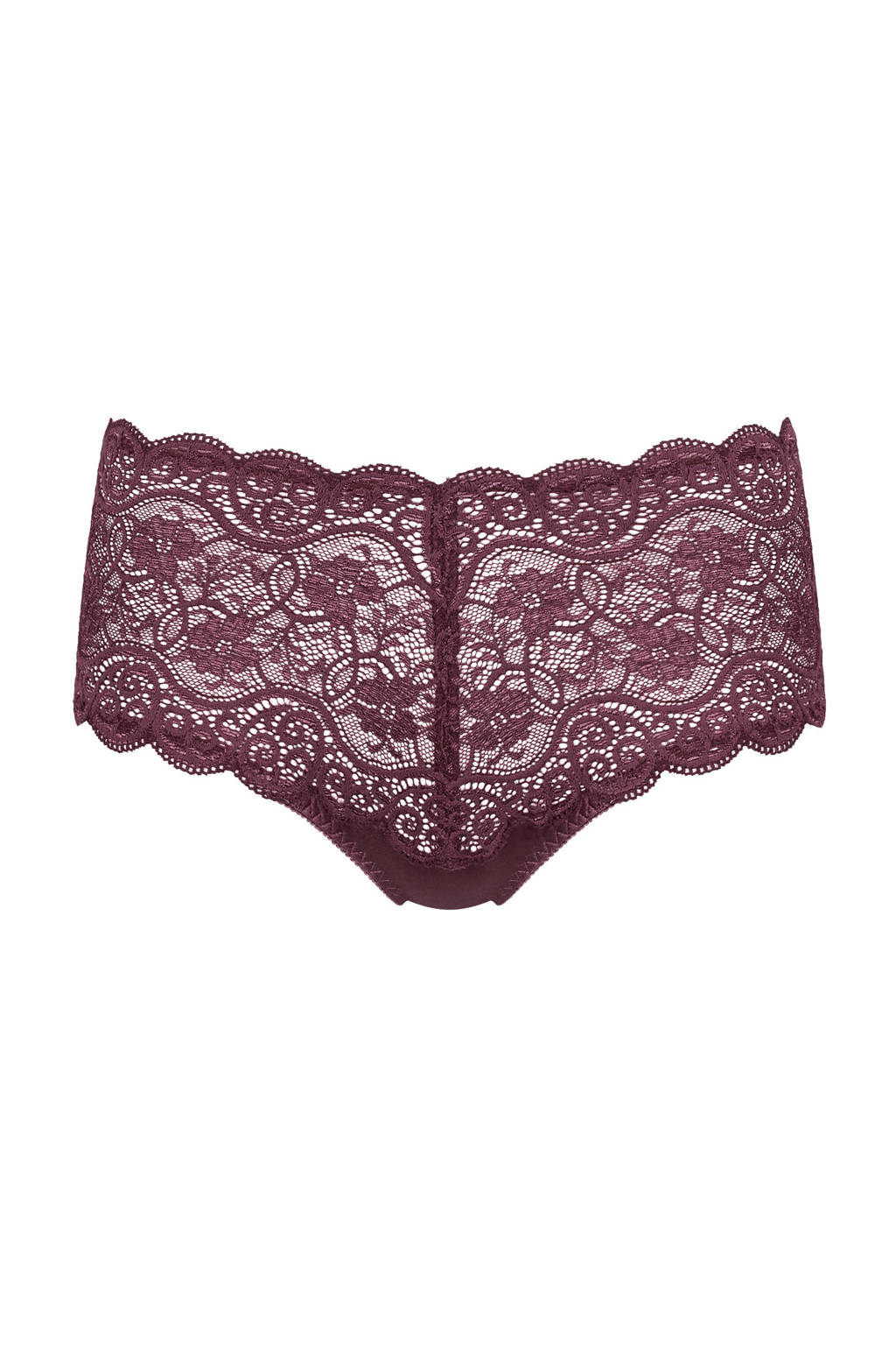 Triumph maxislip Amourette 300 aubergine, Aubergine