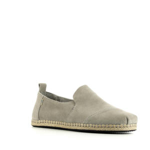 Deco Alpargata suède espadrilles grijs