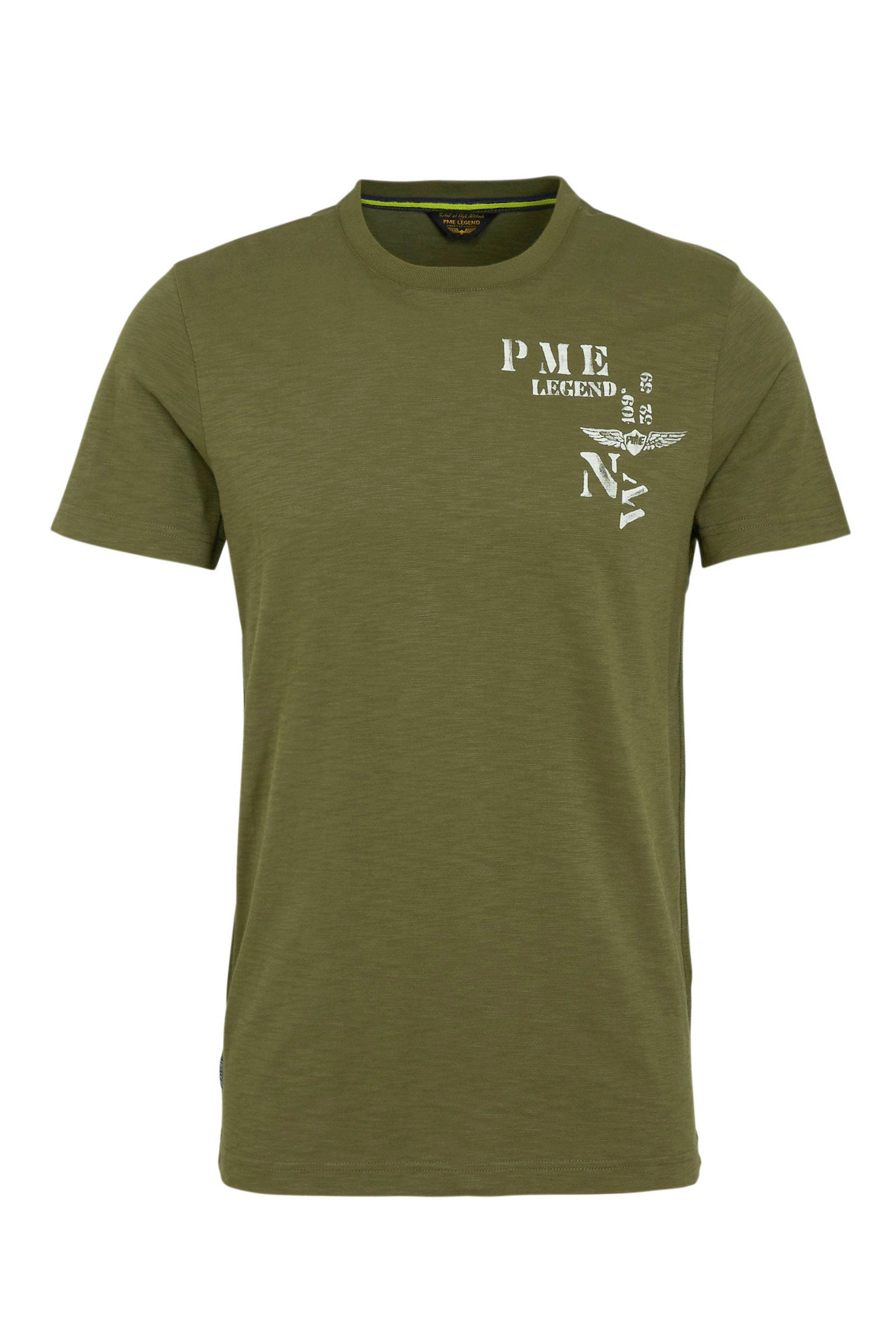 PME Legend T shirt Met Printopdruk Groen Wehkamp pme-legend-t-shirt-met-printopdruk-groen-wehkamp
