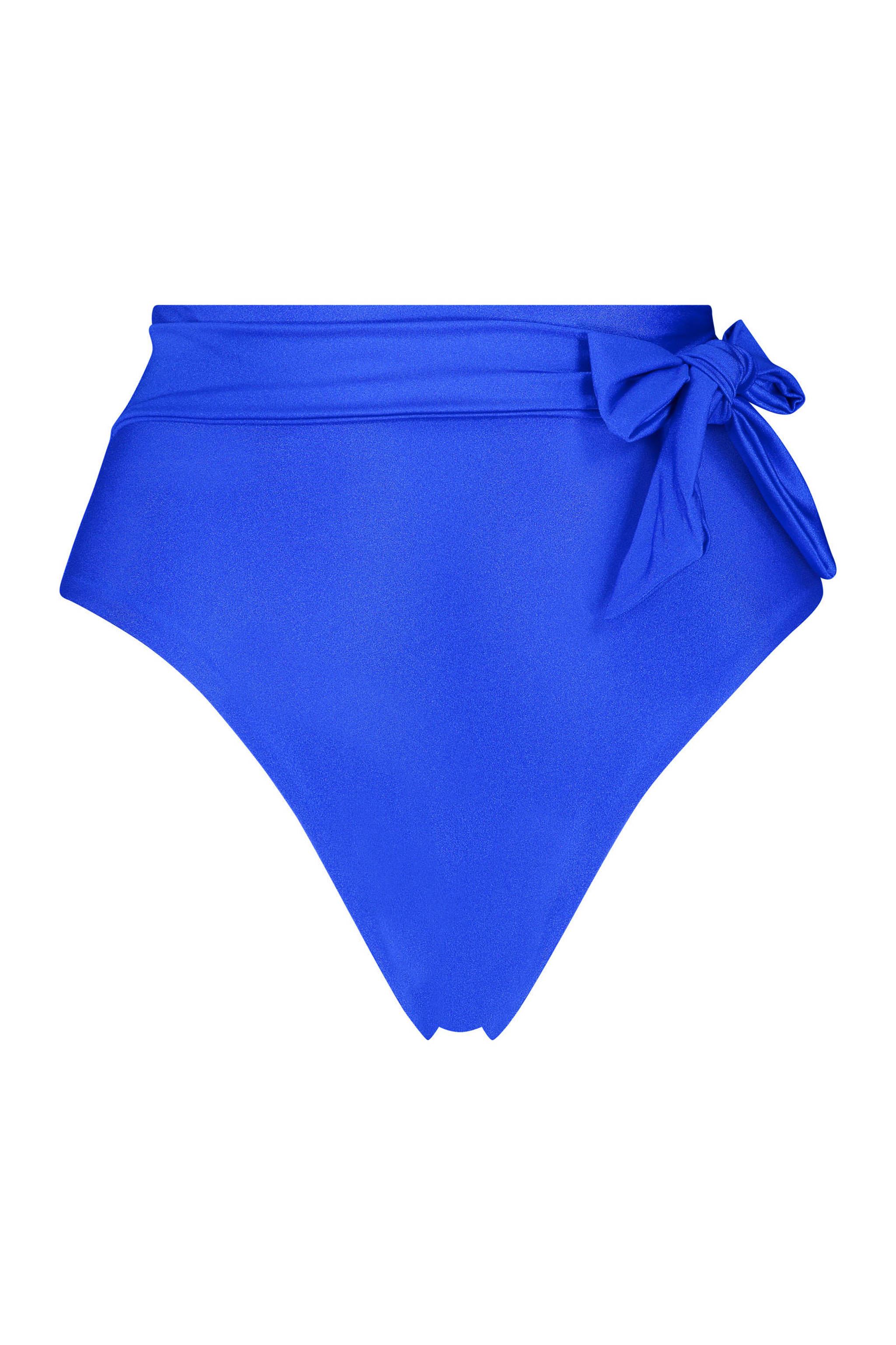 Hunkemöller high waist bikinibroekje Monaco by Vivian Hoorn blauw wehkamp