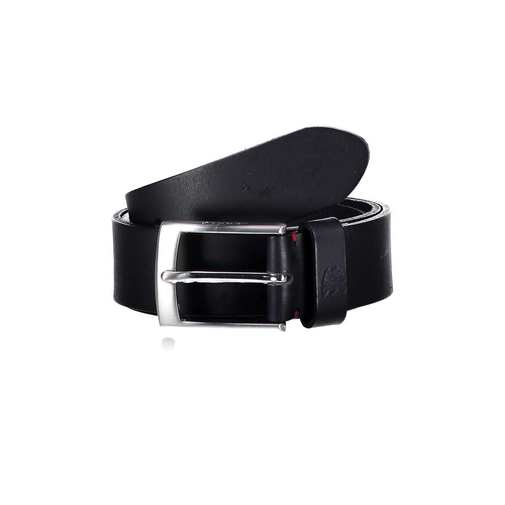 LERROS leren riem marineblauw