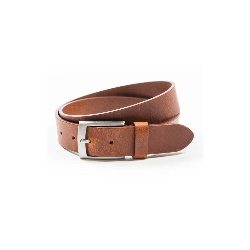 LERROS leren riem cognac