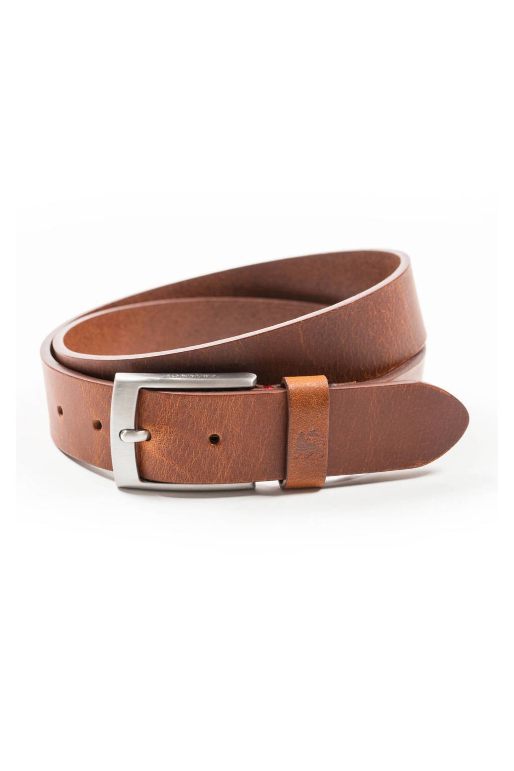 LERROS leren riem cognac, Cognac