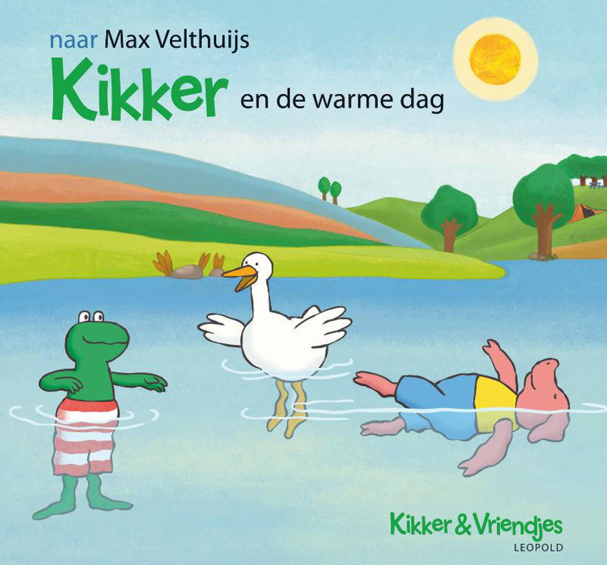 tactiek reinigen Wederzijds Max Velthuijs Kikker & Vriendjes Kikker en de warme dag | wehkamp