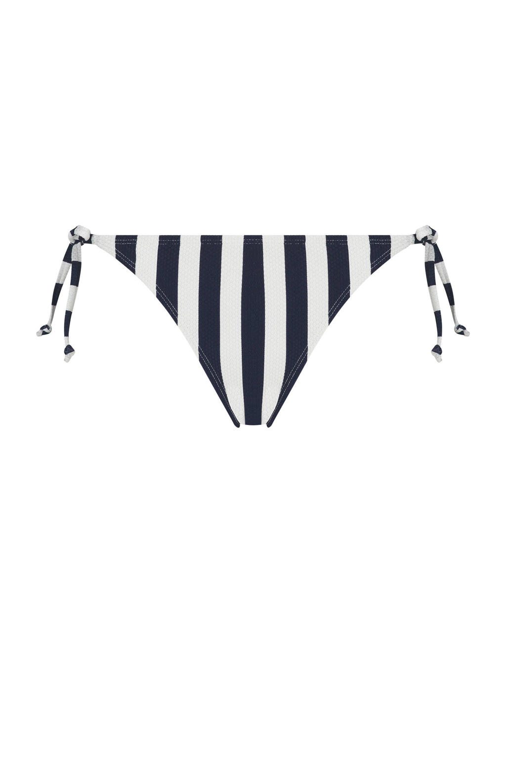 Hunkemöller gestreept bikinibroekje blauw/wit wehkamp