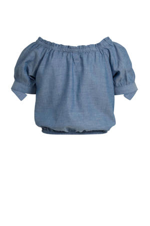 top blauw