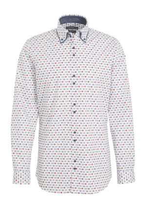 slim fit overhemd wit