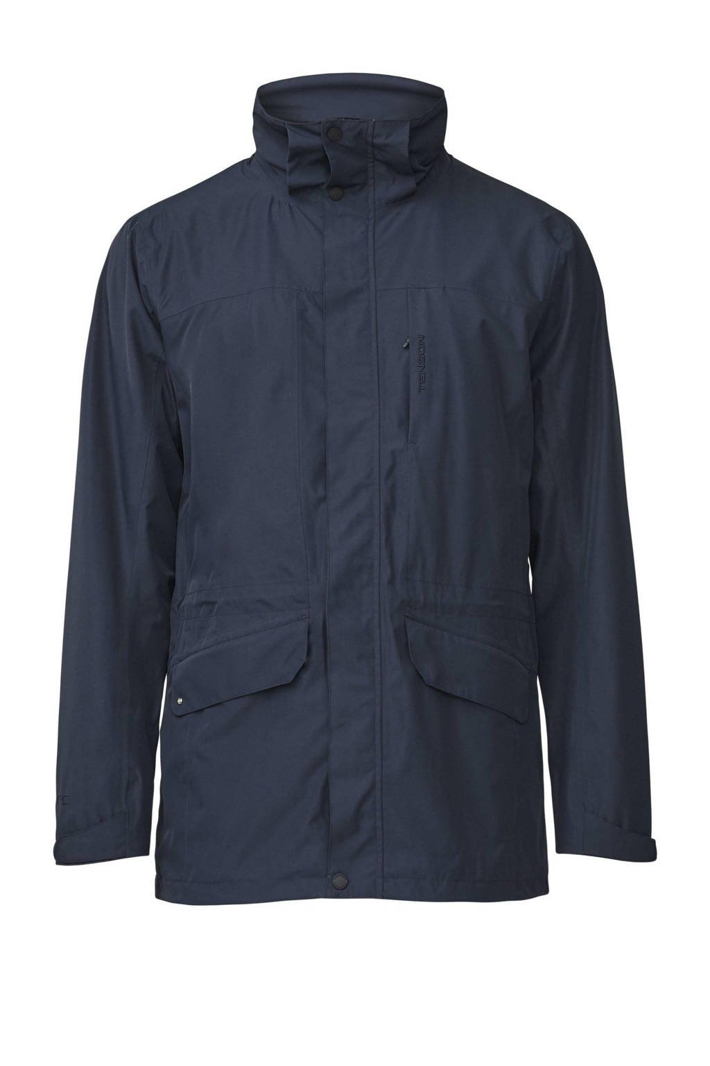 Tenson outdoor jas George donkerblauw, Donkerblauw