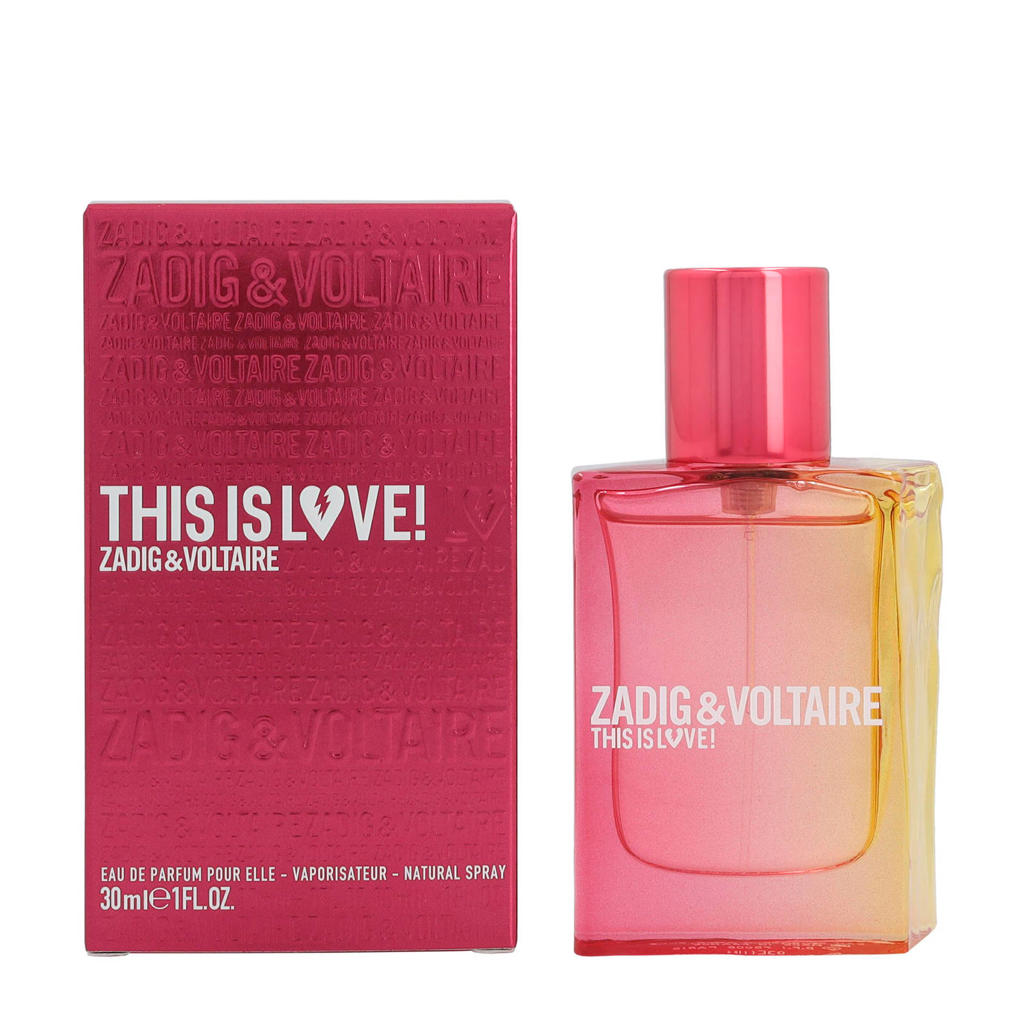 Zadig & Voltaire This Is Love! For Her eau de parfum 30ml 30 ml wehkamp