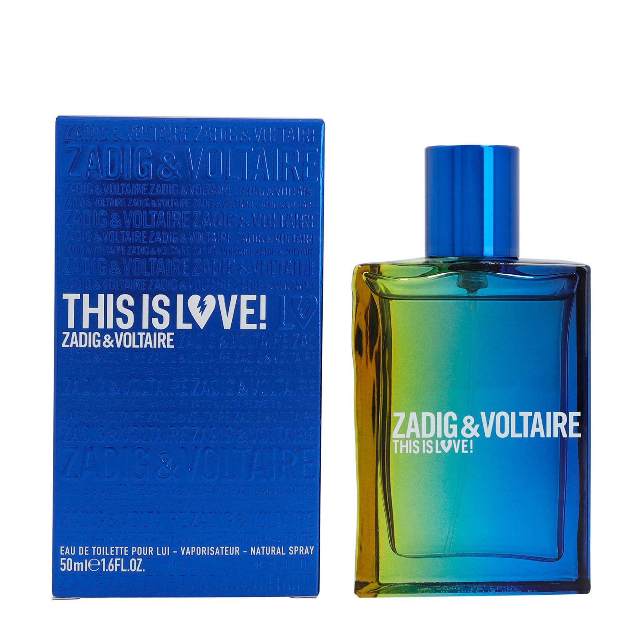 Zadig & Voltaire This Is Love! For Him eau de toilette 50ml 50 ml wehkamp