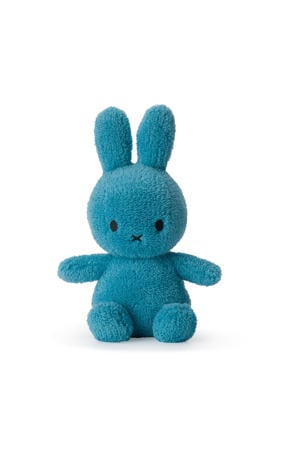 Miffy Sitting Terry Ocean Blue knuffel 23 cm