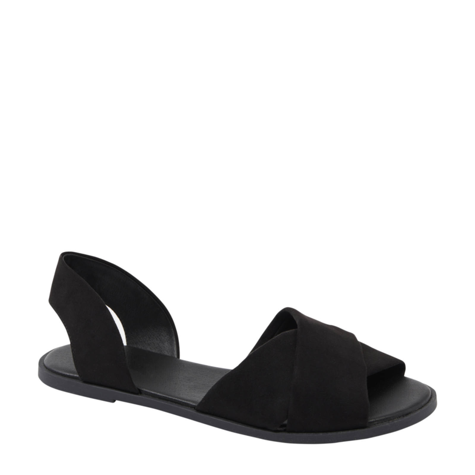 Graceland sandalen zwart - Schoenen.nl