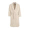 Vandyck unisex velours badjas Prestige beige