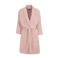 Vandyck velours badjas Prestige oudroze