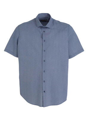 regular fit overhemd blauw