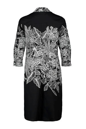 blousejurk Davan met all over print