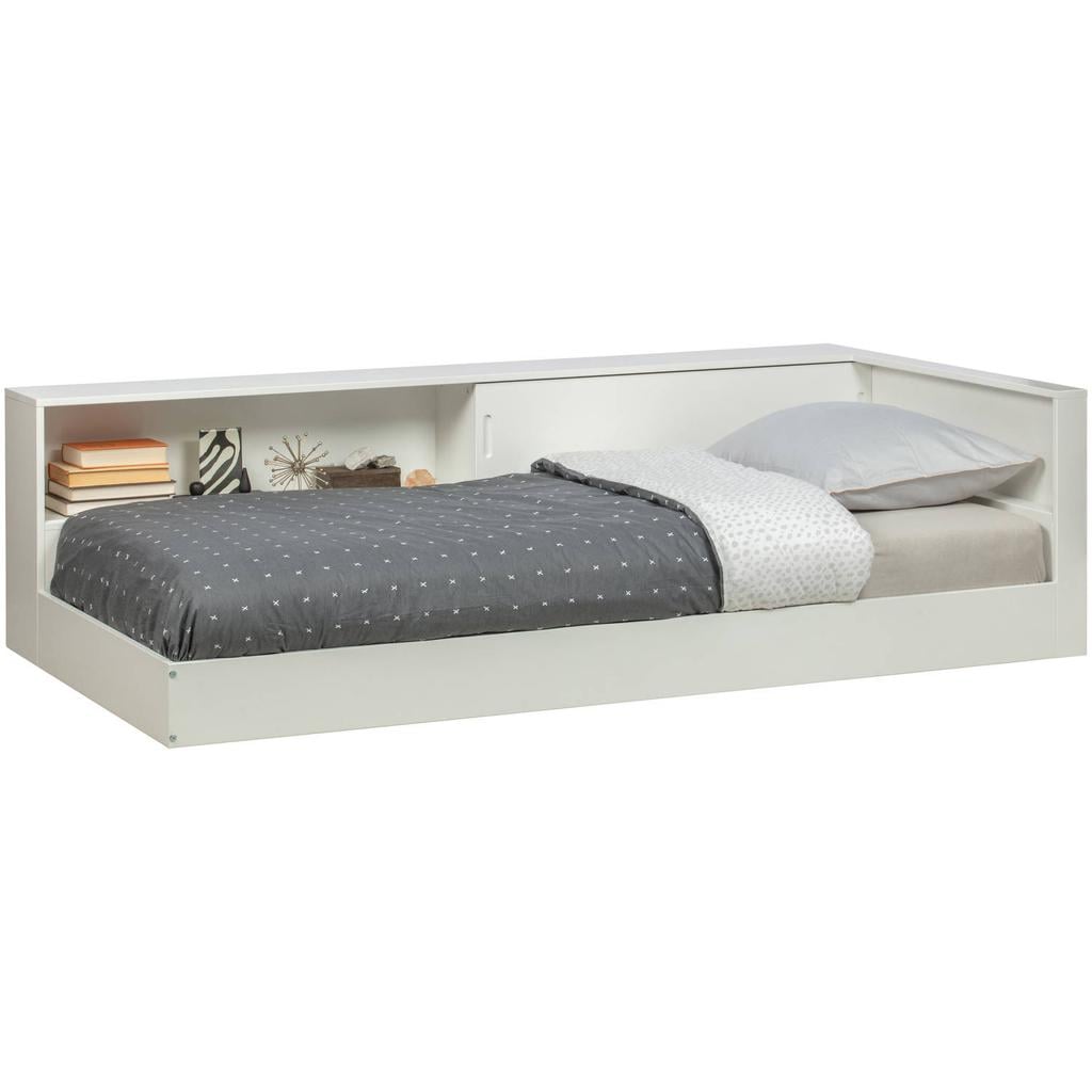 WOOOD WOOOD Connect Hoekbed - Grenen - Wit - 60x213x118