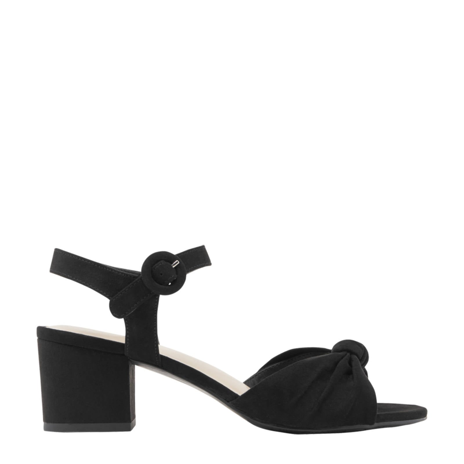 Graceland Zwarte sandalette elastische banden - Vergelijk prijzen