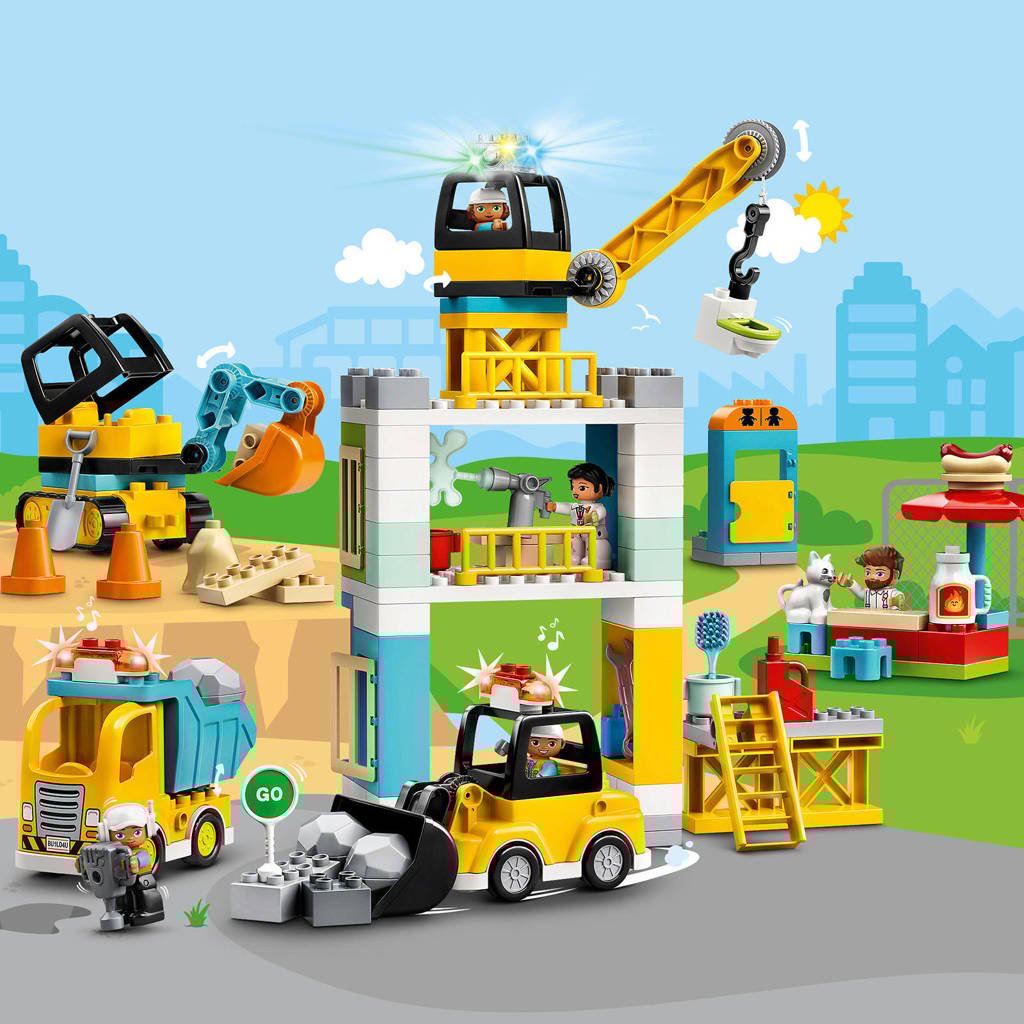 LEGO Duplo Tower Crane & Construction 10933 | wehkamp